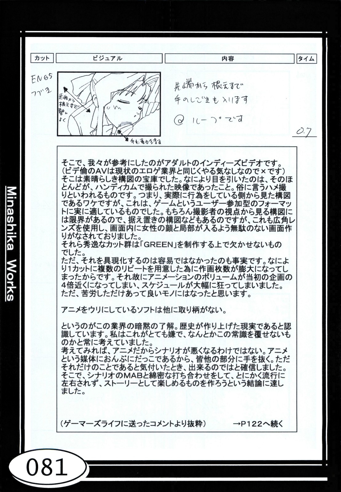 (C58) [マキノ事務所 (滝美梨香)] Minasika Works VOL.01 (GREEN ～秋空のスクリーン～)