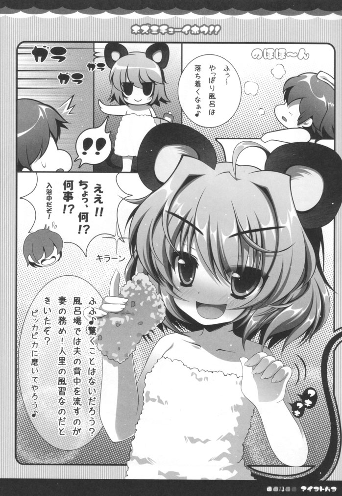 (みみけっと 23) [アイコトバコ (ごりやく)] ネズミチューイホウ！！(東方Project)