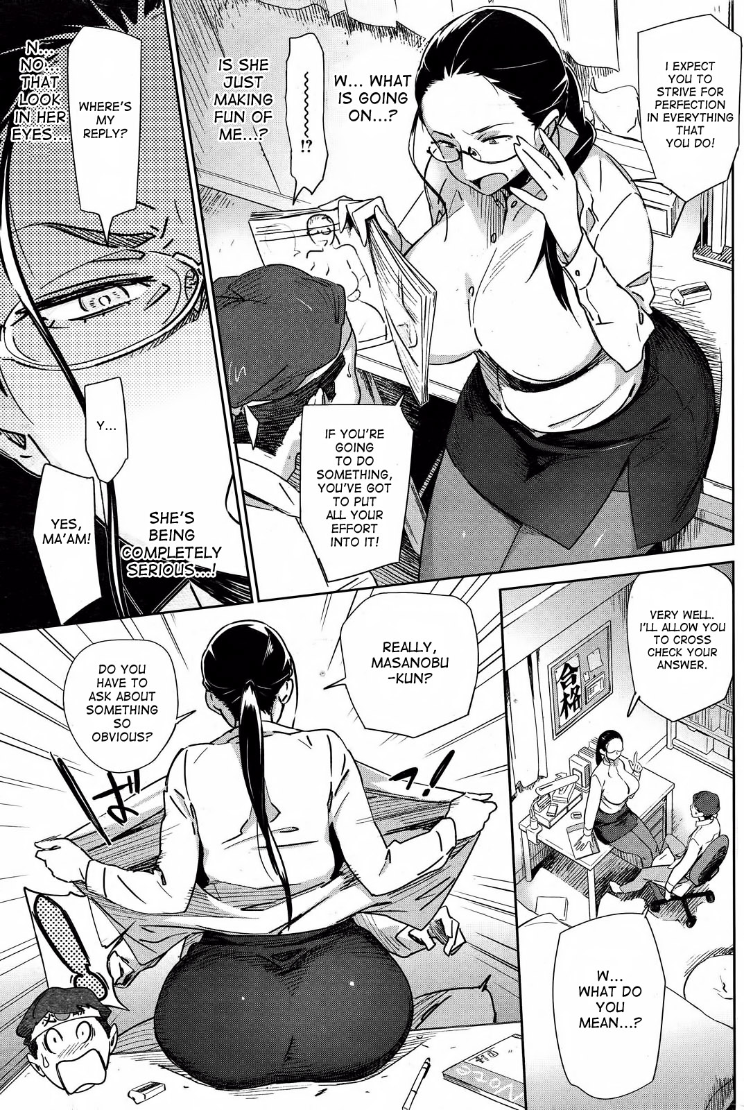 [ボボボ] コタエアワセ (COMIC 失楽天 2012年11月号) [英訳]