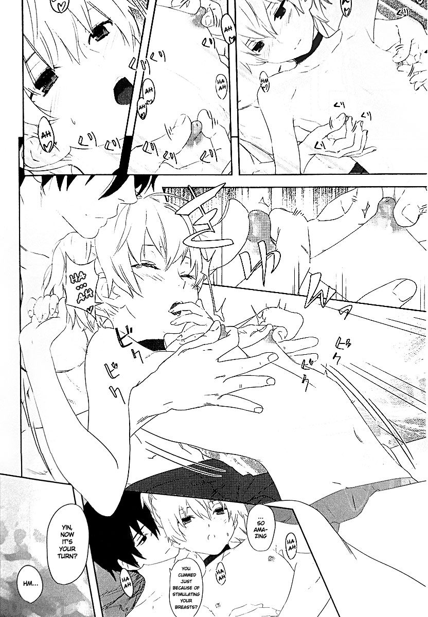 (C80) [アジサイデンデン (川上六角)] おっぱいで銀ちゃん本 (DARKER THAN BLACK -黒の契約者-) [英訳]