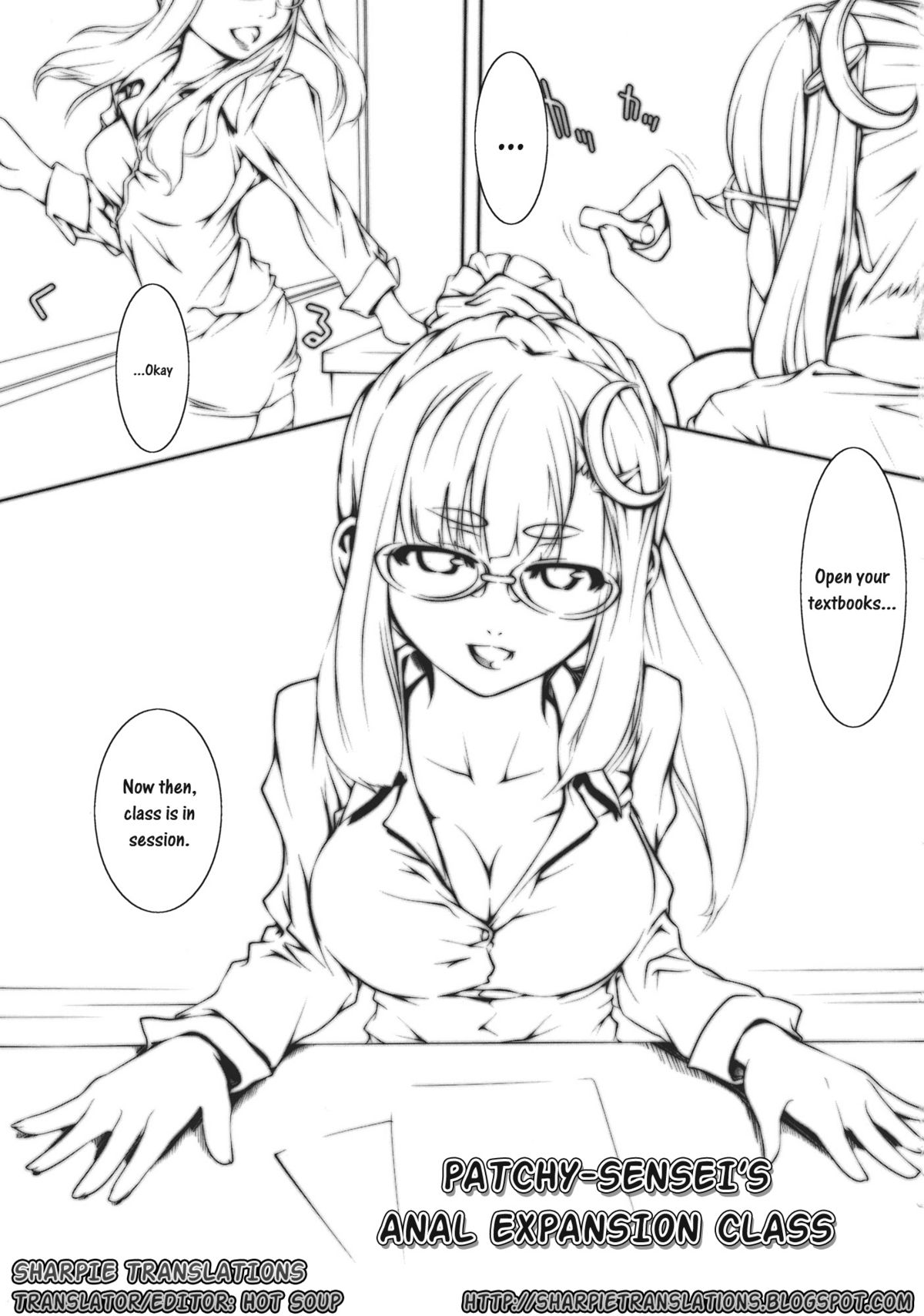 (C81) [硬め濃いめ多め (ぺぺ)] ぱっちぇ先生のアナル拡張講座 (東方Project) [英訳]
