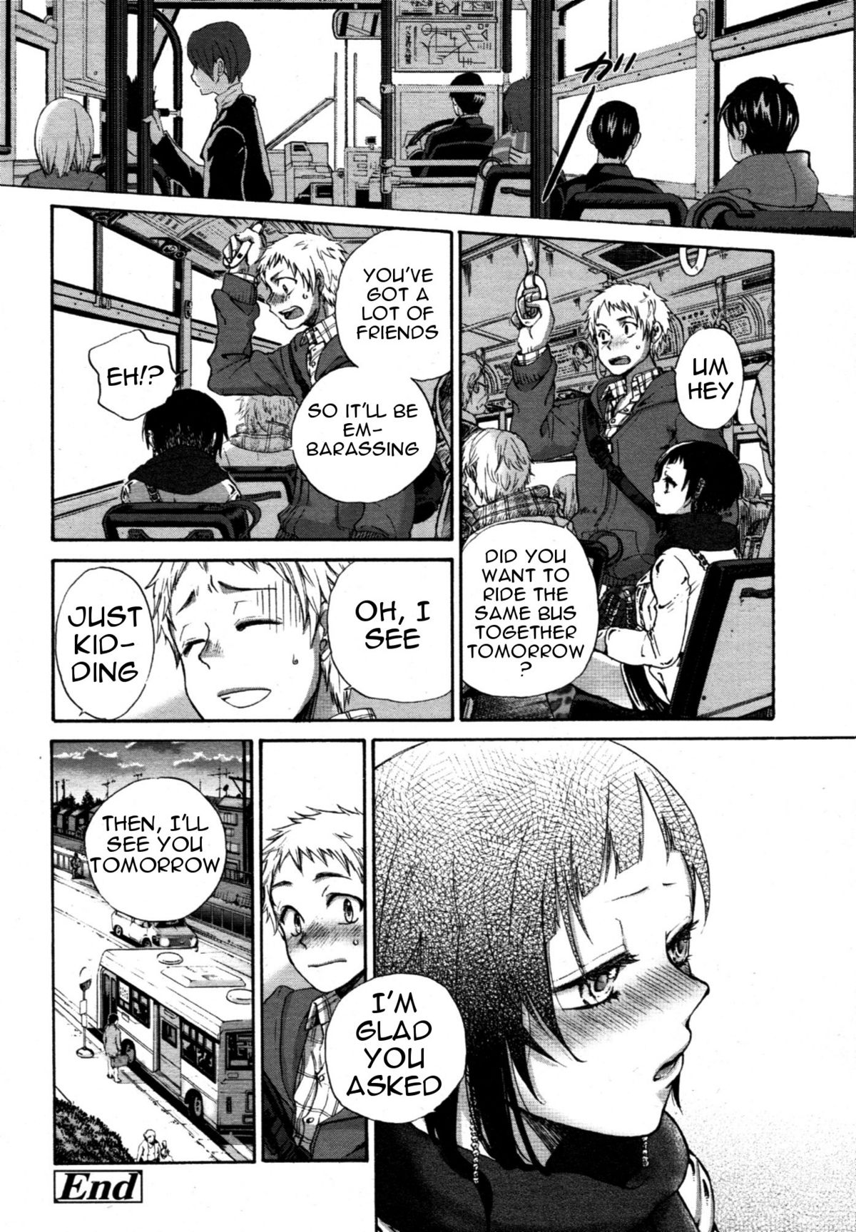 [佐藤沙緒理] はつでーと。 (COMIC 天魔 2011年1月号) [英訳]