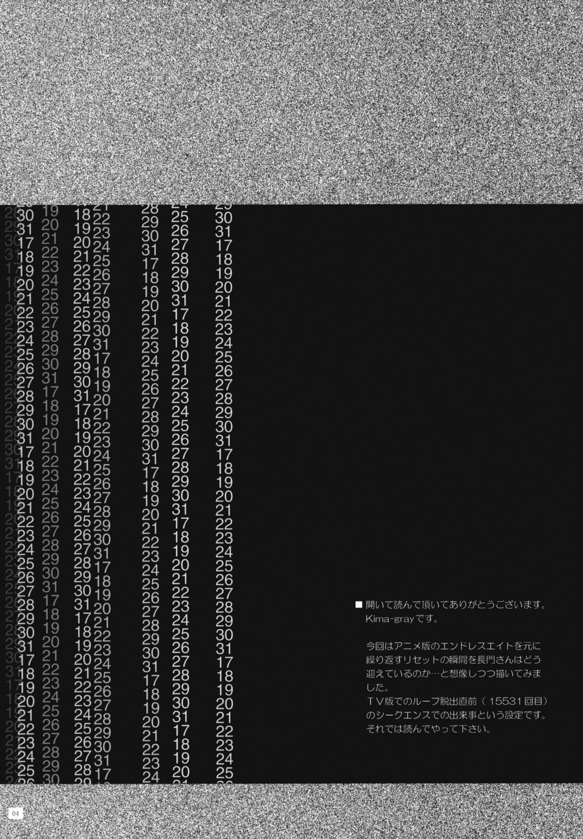 (C77) [ヴェクセルハフト (Kima-gray)] Last Quarter (涼宮ハルヒの憂鬱) [英訳]