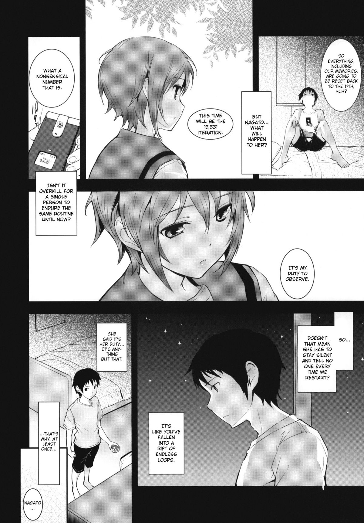 (C77) [ヴェクセルハフト (Kima-gray)] Last Quarter (涼宮ハルヒの憂鬱) [英訳]