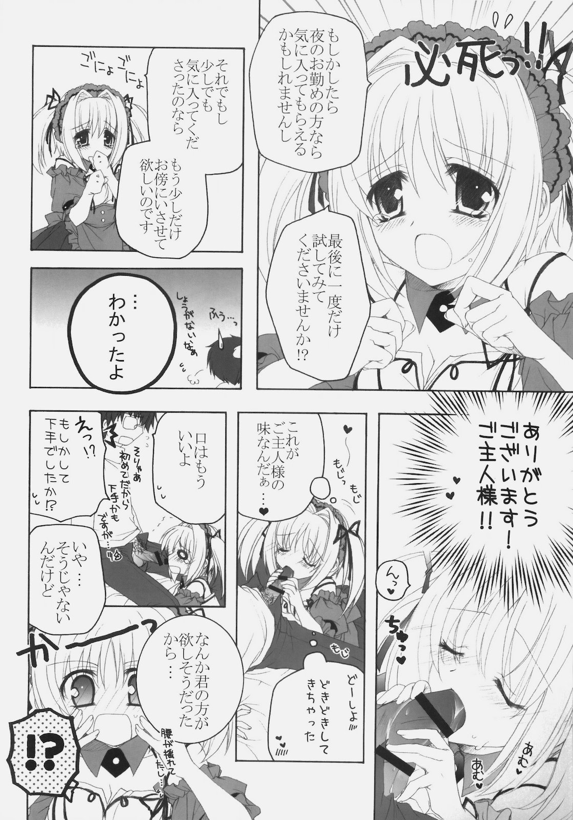 (C78) [ぴょんぴょろりん (あここ。)] メイドのすすめ！？～1ヶ月目なのですよ。の巻～