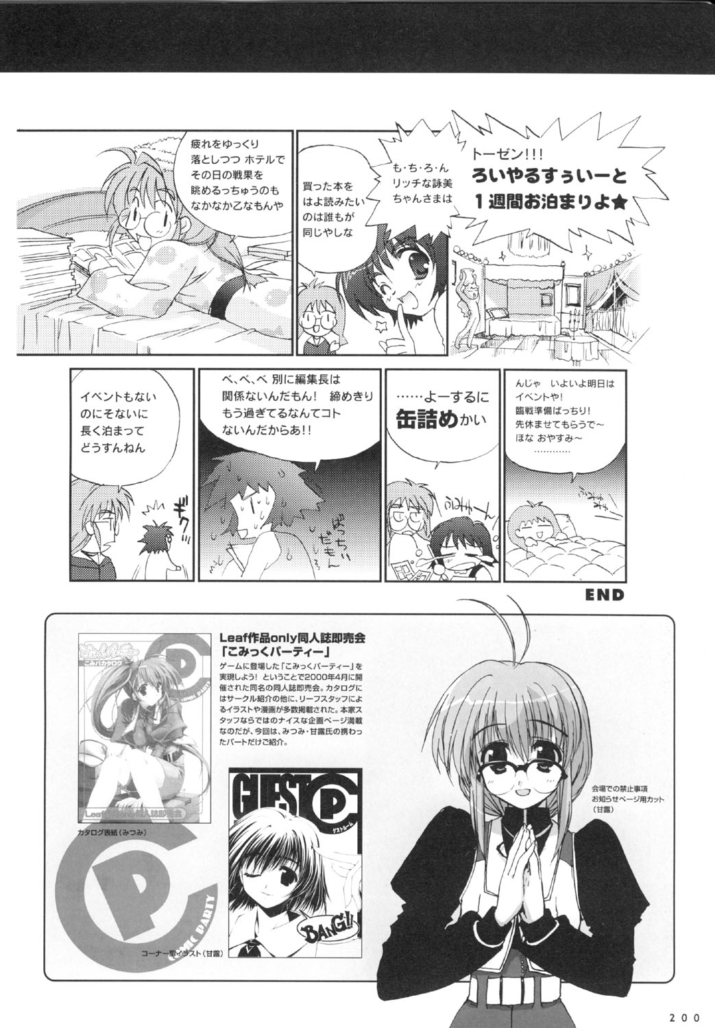 こみっくパーティー ビジュアルファンブック