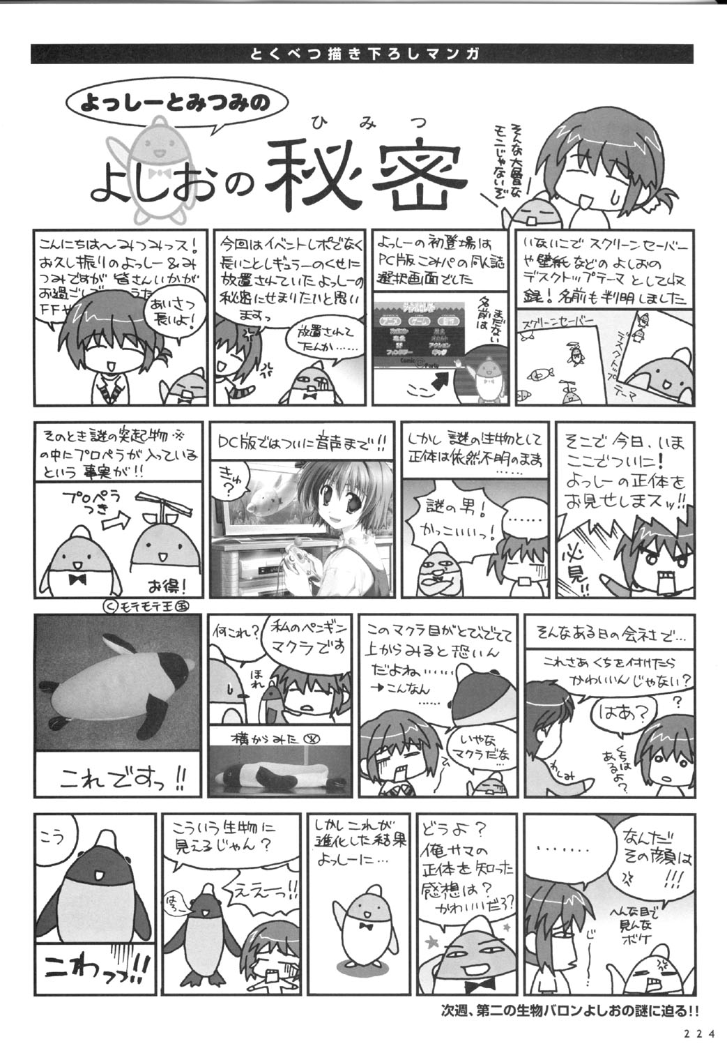 こみっくパーティー ビジュアルファンブック