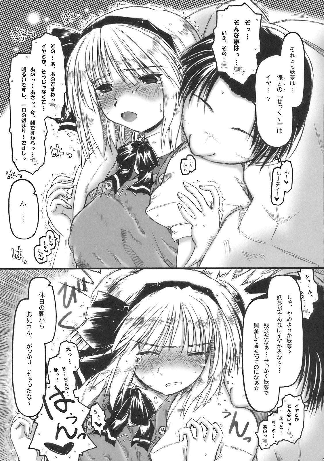 (COMIC1☆4) [暗黒暴走組 (アイヌマニア)] みょんな通い妻はいかがでしょう? (東方Project)