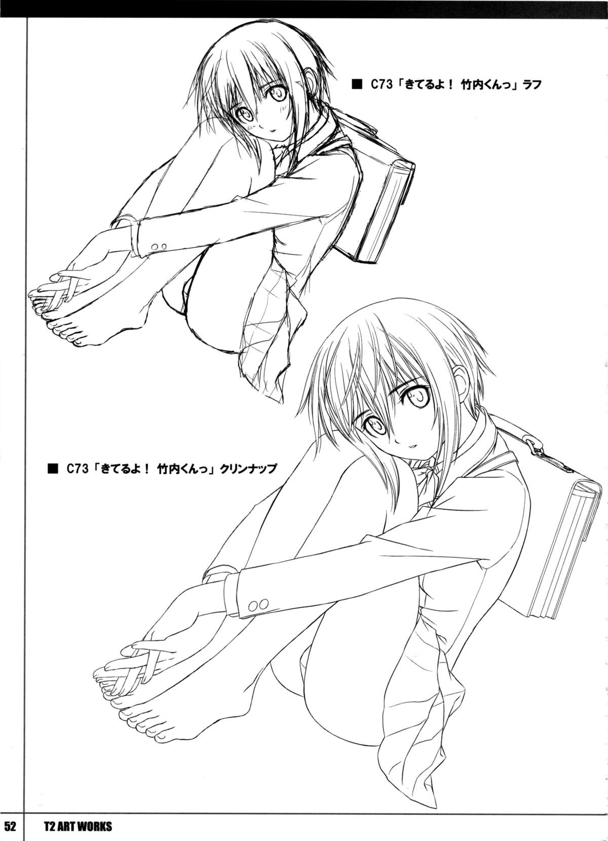(C78) [T2 ART WORKS (Tony)] T2 ART WORKS 原画&ラフ集
