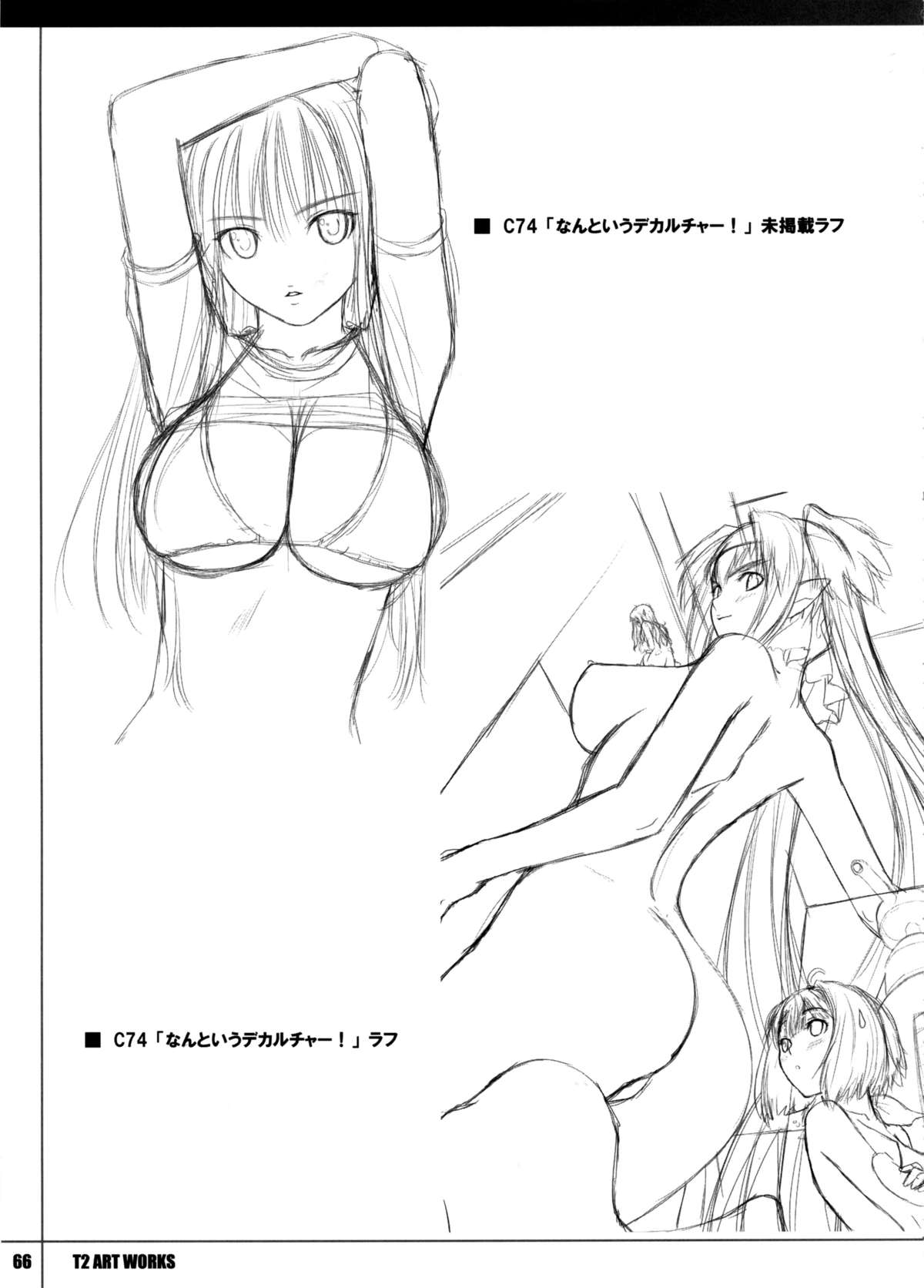 (C78) [T2 ART WORKS (Tony)] T2 ART WORKS 原画&ラフ集