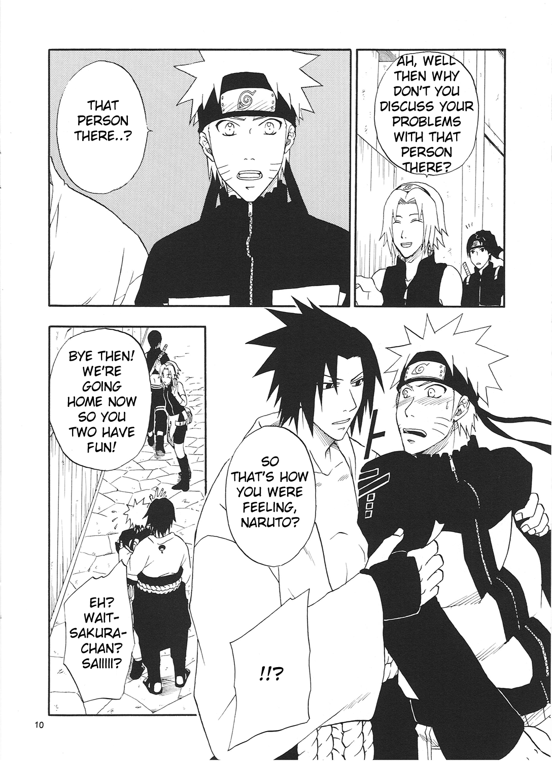 (薔薇の紅茶会2) [うずうずカンパニー (獅子丸)] R-18 SASUKE×NARUTO (NARUTO -ナルト-)