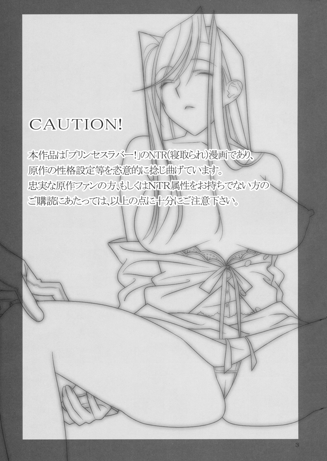 [ひとのふんどし (ゆきよし真水)] Admired beautiful flower.2 ～ Sleeping Princess ～ (プリンセスラバー!)