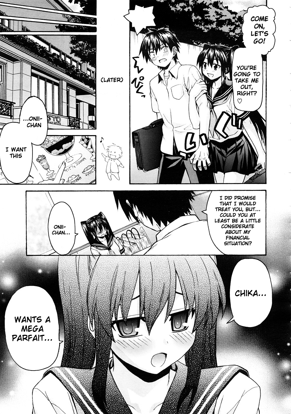 【三枝紅白】おにいちゃんとわよびたくない!! Ch01-03 [英語]