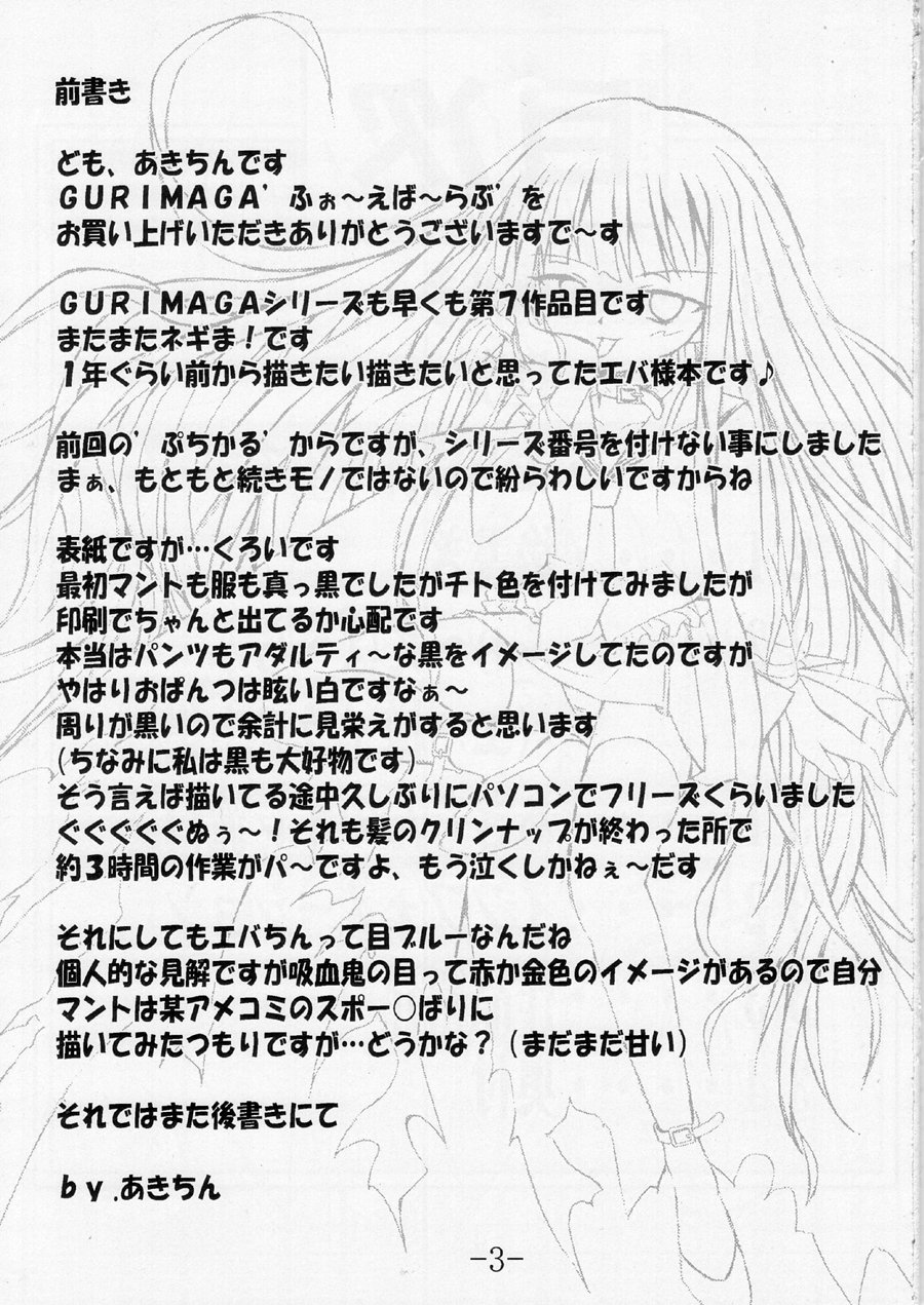 (C67) [馬栗産業 (あきちん)]GURIMAGA ふぉ～えば～らぶ (魔法先生ネギま!)