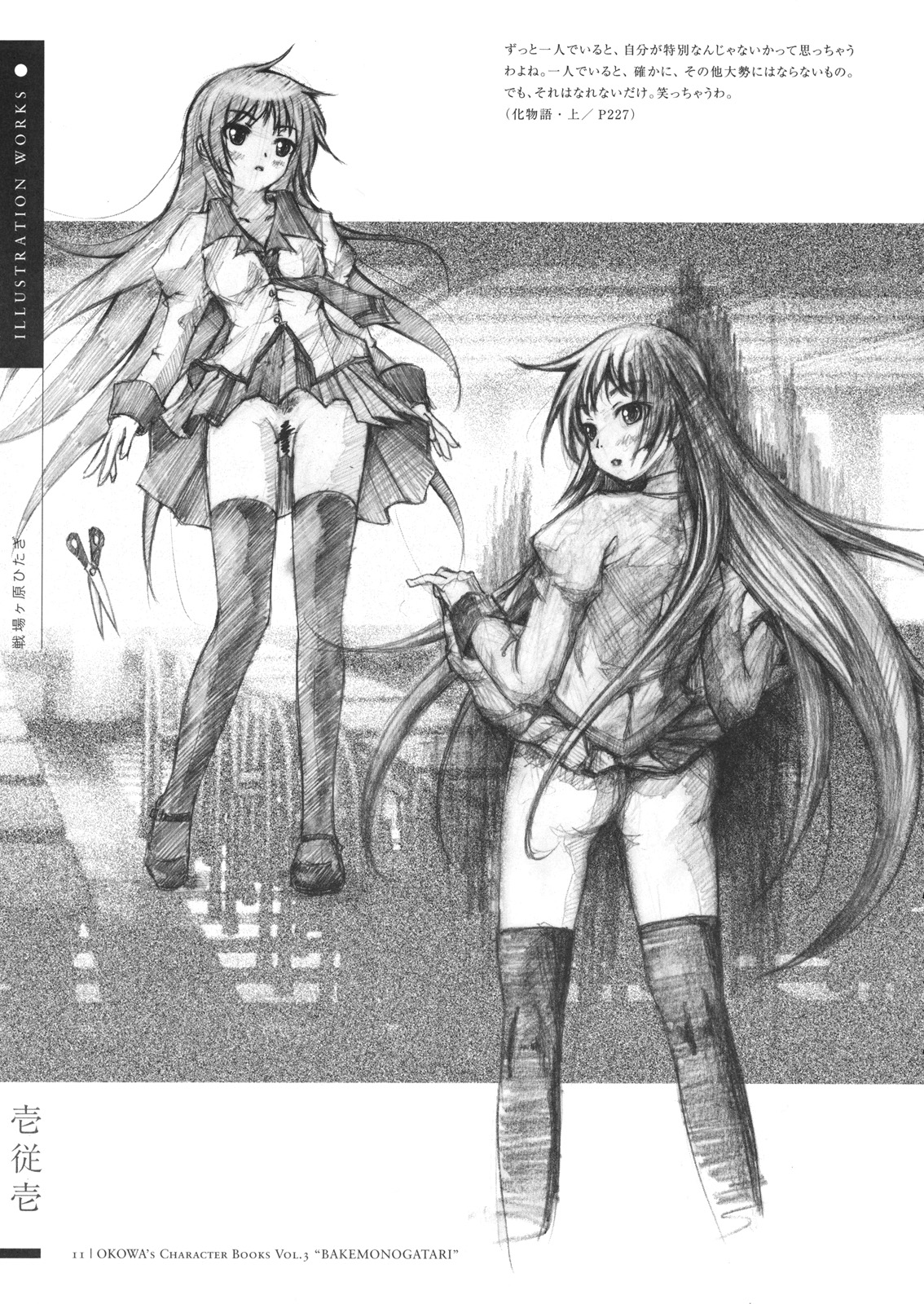 (C76) [時期生徒会準備室] OKOWA's Character Books Vol.3 (化物語 他)