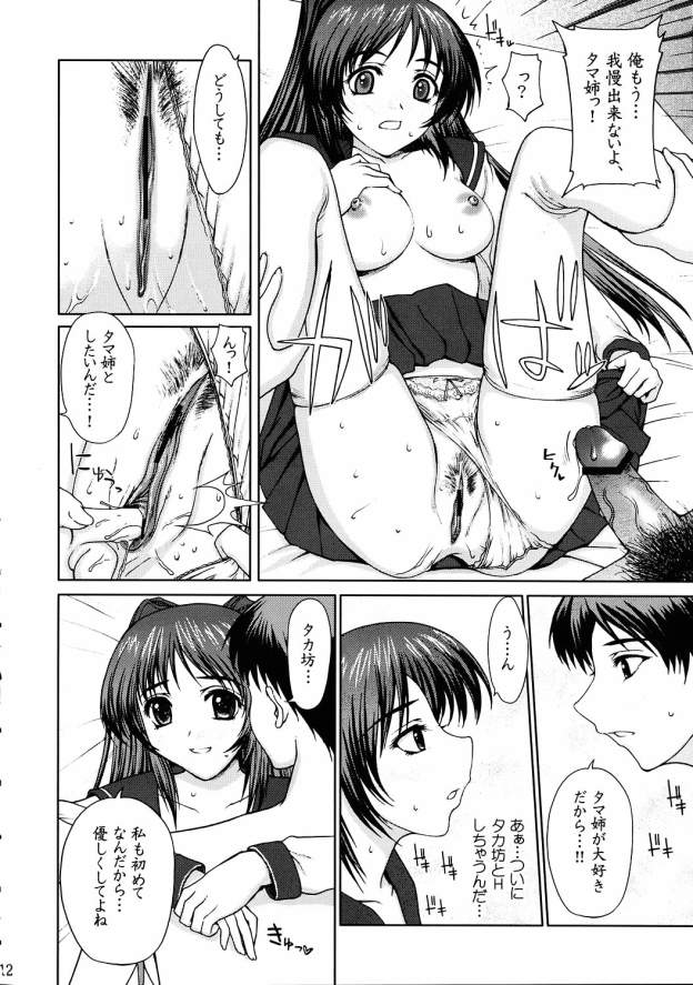 (Cレヴォ37) [Precious HEART (山﨑あつし)] タマ姉のおしおき (トゥハート2)