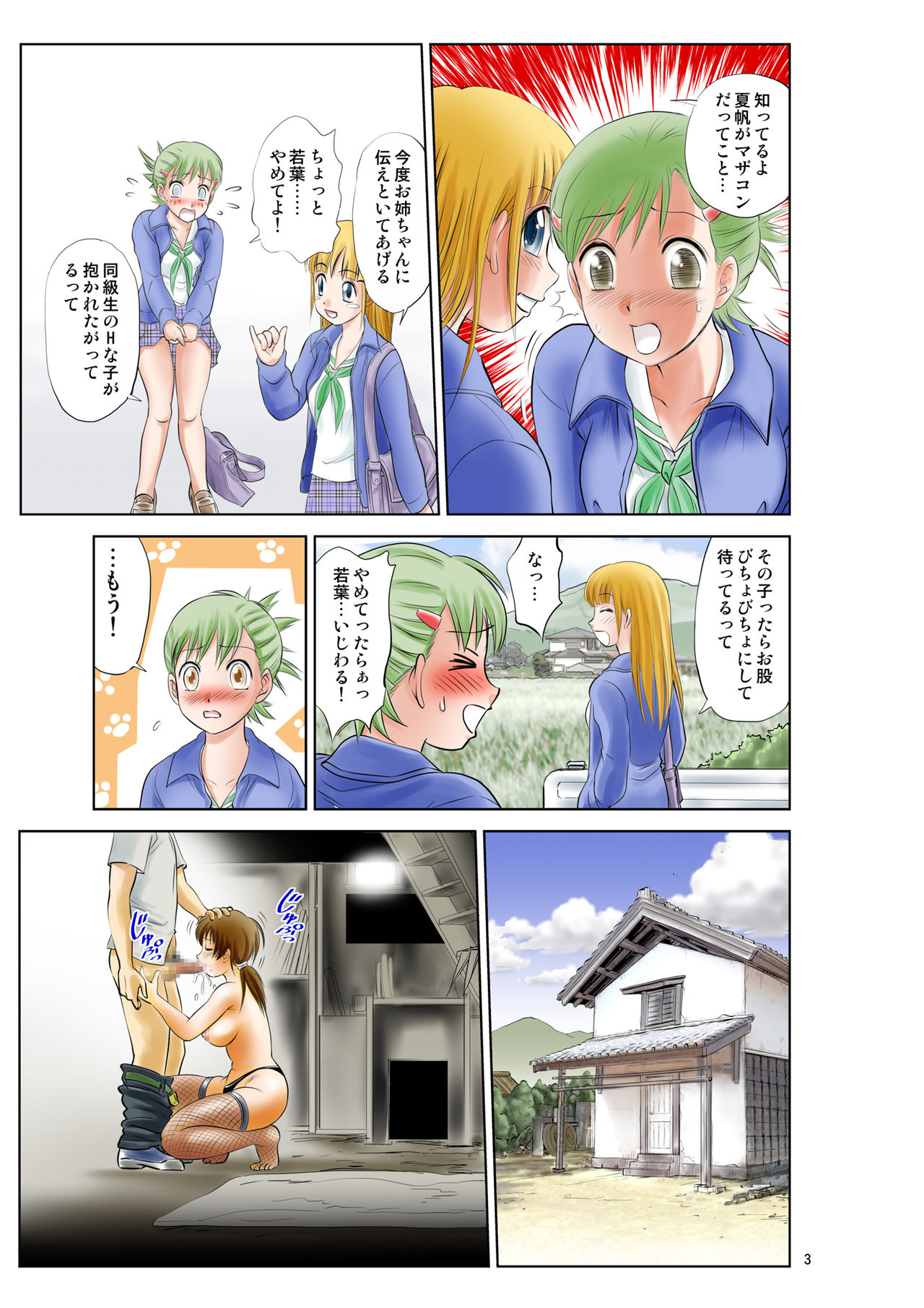 [南京本舗 (南京まーちゃん)] 入れ替え村Diaryその5 [DL版]