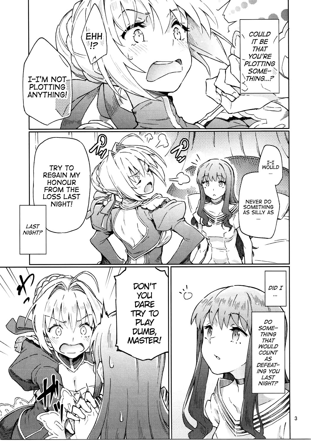 (COMIC1☆11) [極彩色 (彩社長)] 皇帝特権sEXtella (Fate/EXTELLA) [英訳]