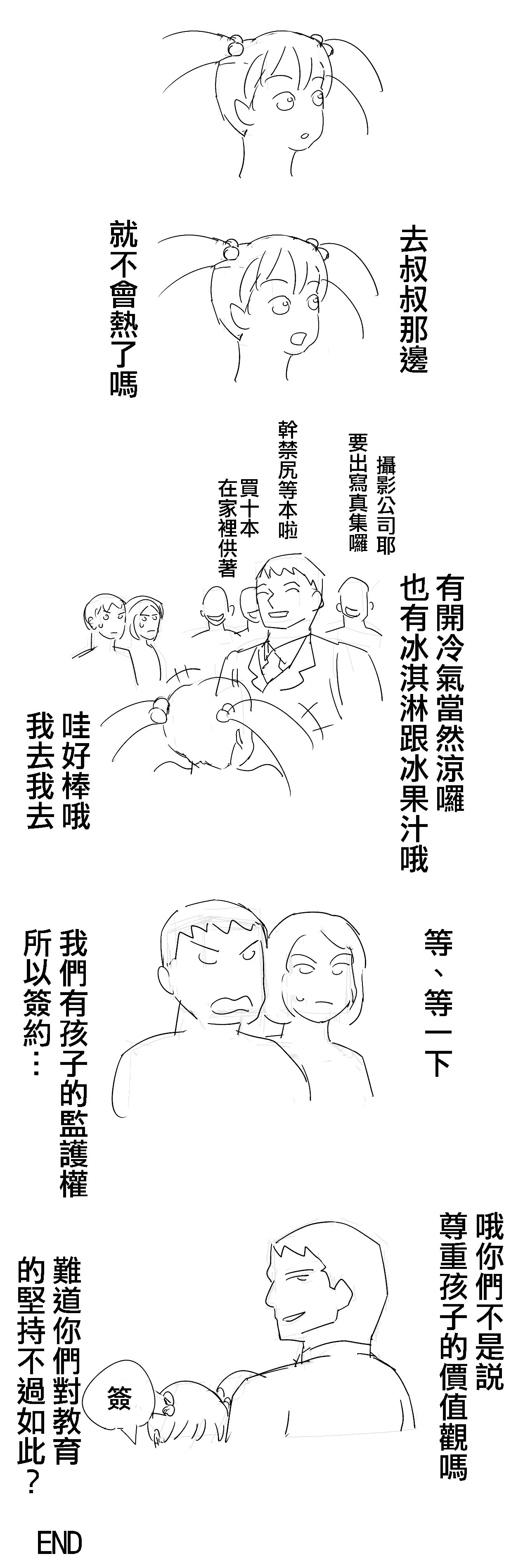 5歲女童好熱