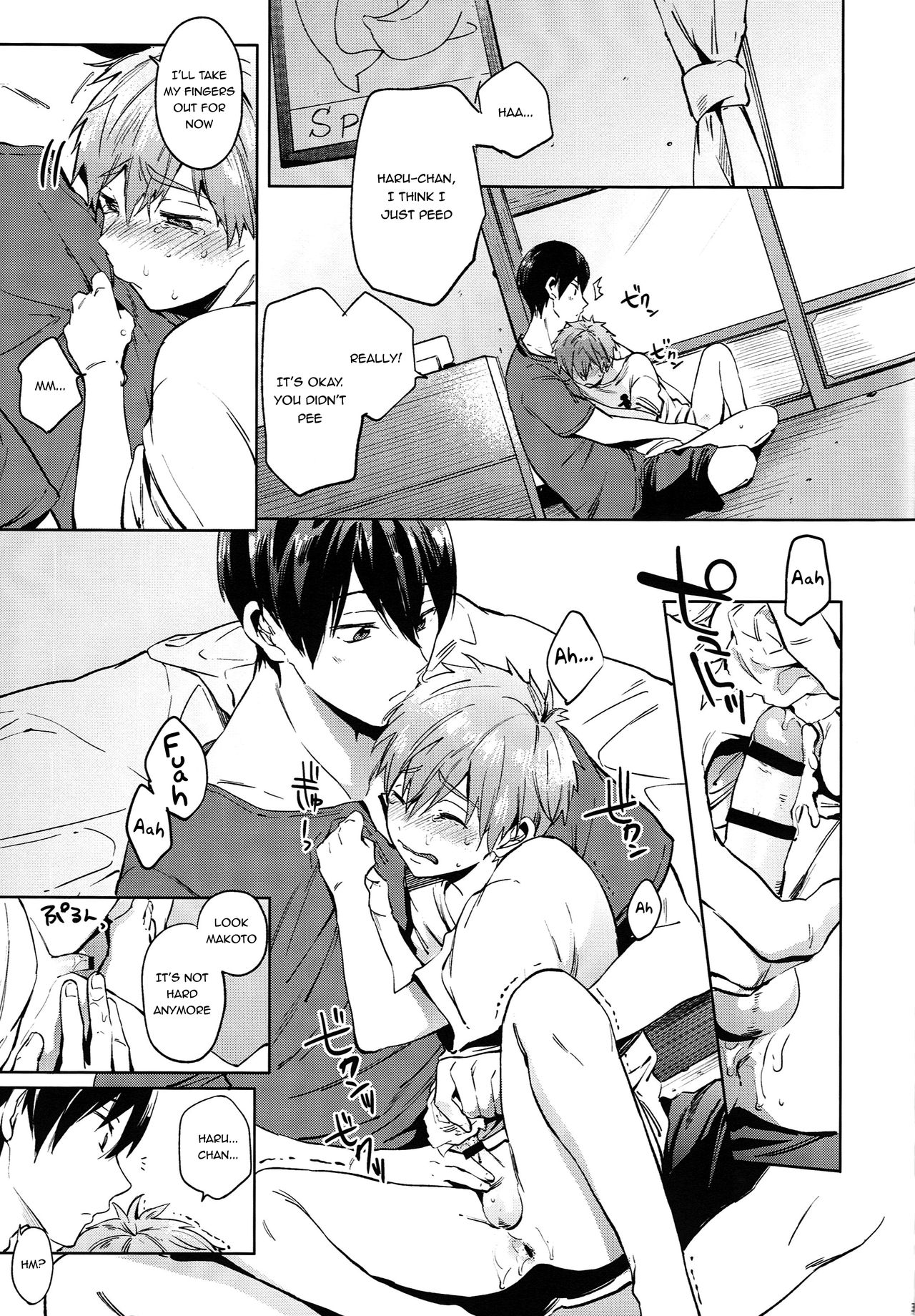 (C86) [あめりかん☆ろっく (コタロー)] HM♥mix (Free!) [英訳] [ページ欠落]