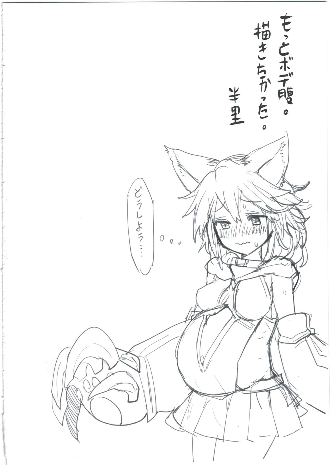 (C91) [兔子老大 (半里バード9)] センちゃん! ニャンと言って!! (グランブルーファンタジー) [中国翻訳]