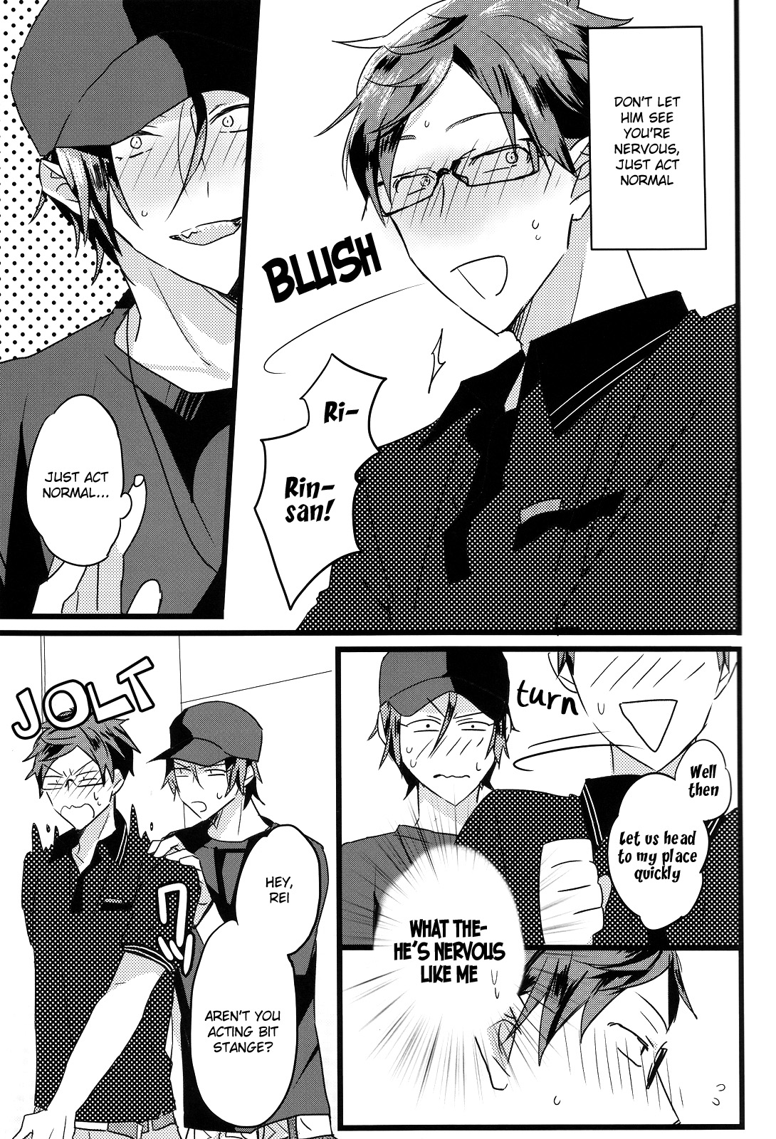(C86) [からっぽ (1103)] ファースト・タイム (Free!) [英訳]