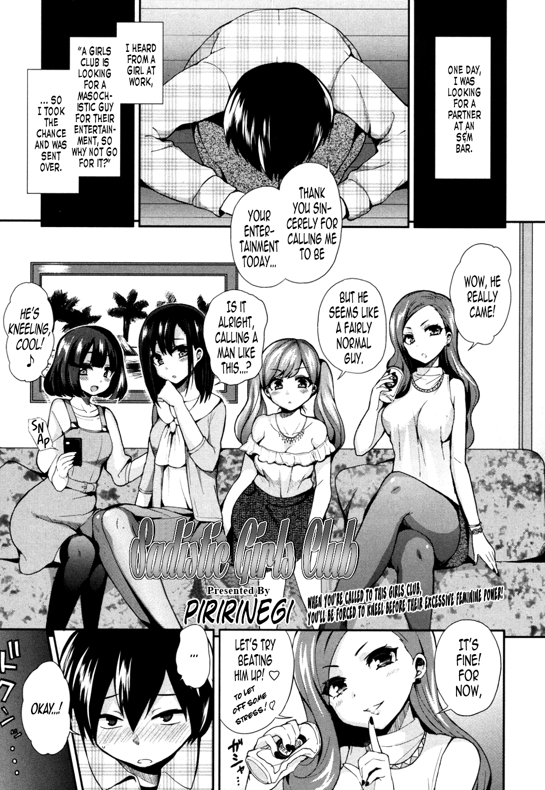 GIRL FOR M-CHAPTERS（VOL1-8）（ENGLISH）パートn°1