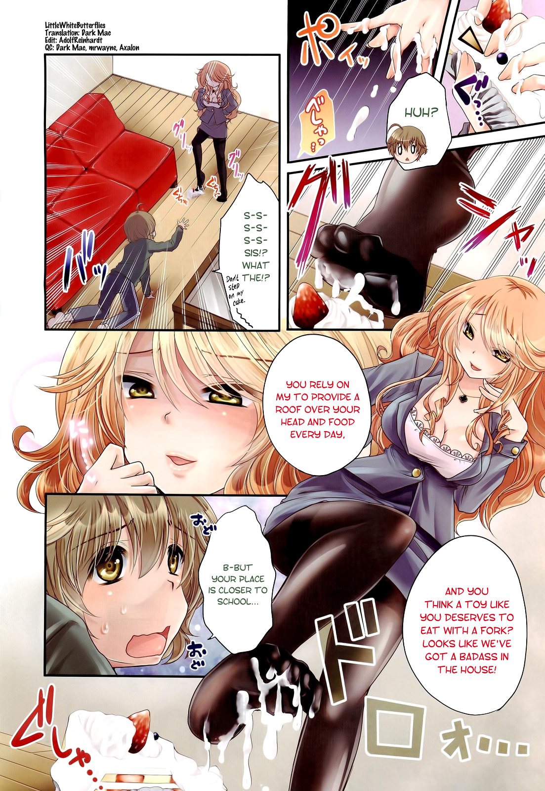 GIRL FOR M-CHAPTERS（VOL1-8）（ENGLISH）パートn°1