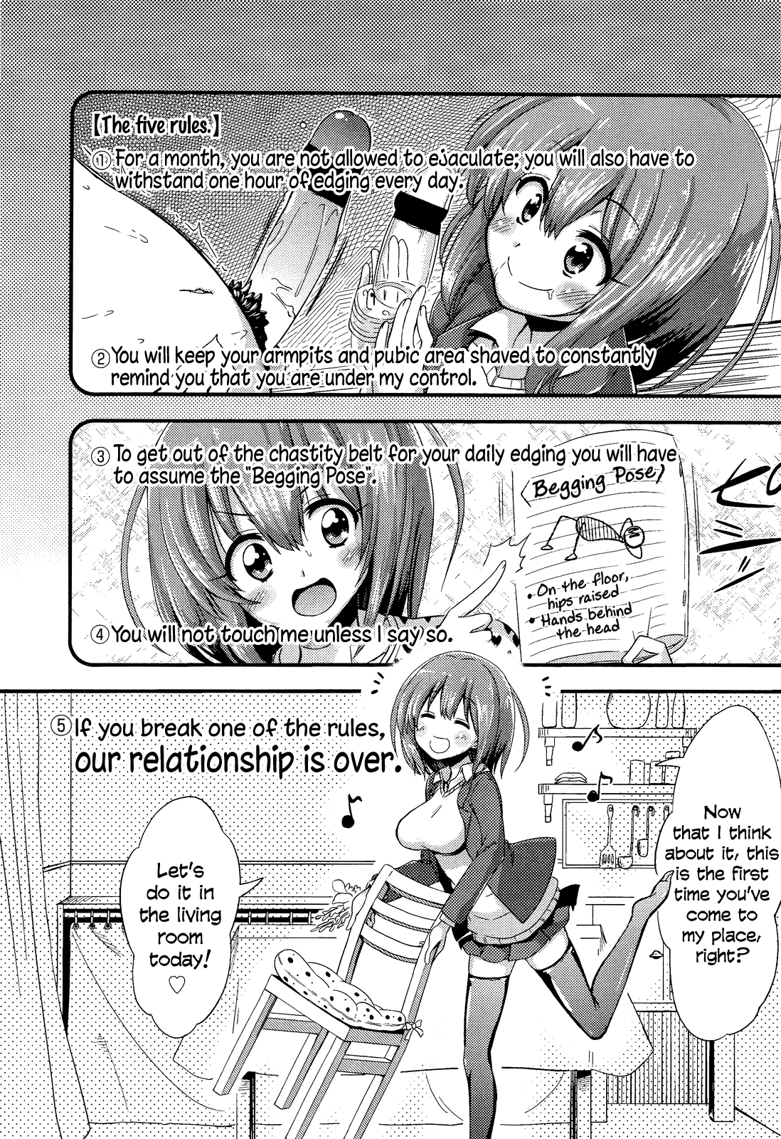 GIRL FOR M-CHAPTERS（VOL1-8）（ENGLISH）パートn°1