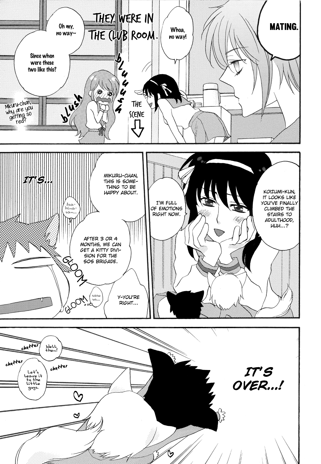 (C73) [深海 (いいだこ)] ciao! (涼宮ハルヒの憂鬱) [英訳]