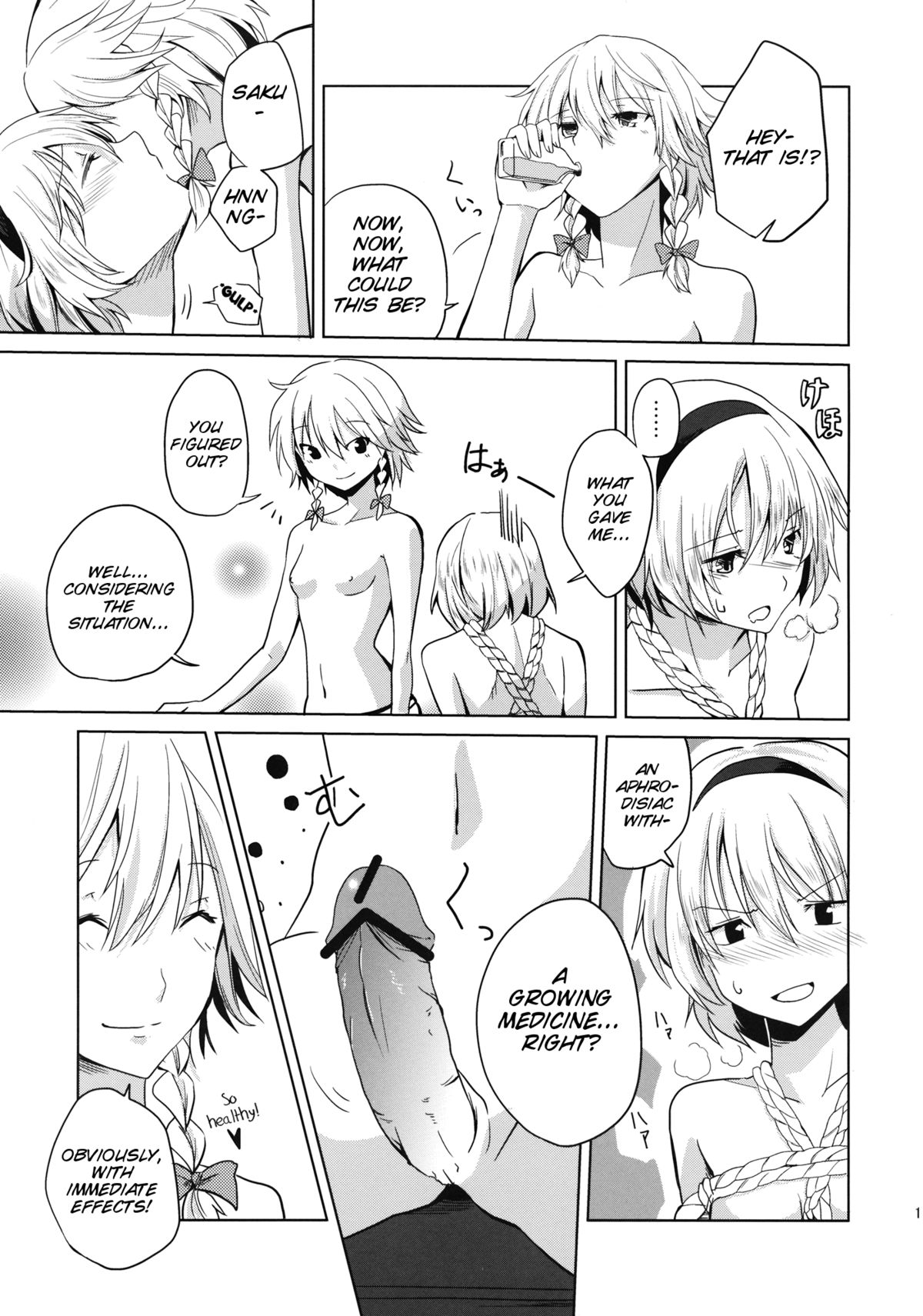 (このはな咲夜4) [戦いの軌跡 (戦友)] このあと二人がセックスします (東方Project) [英訳]