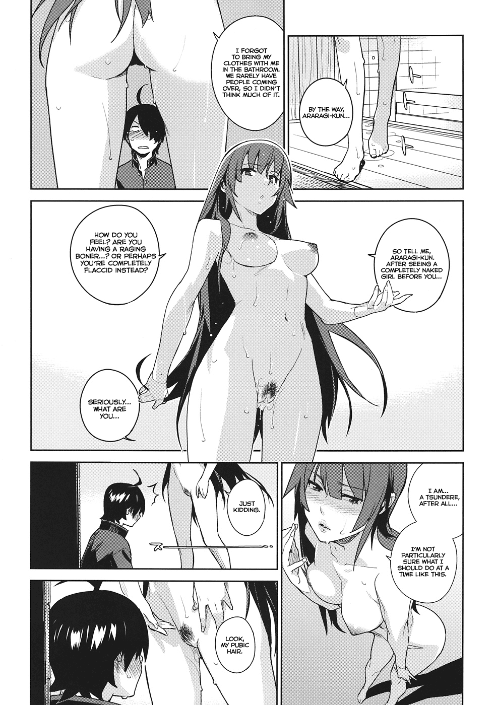 (C82) [enuma elish (ゆきみ)] ひたぎフロッグ (化物語) [英訳]