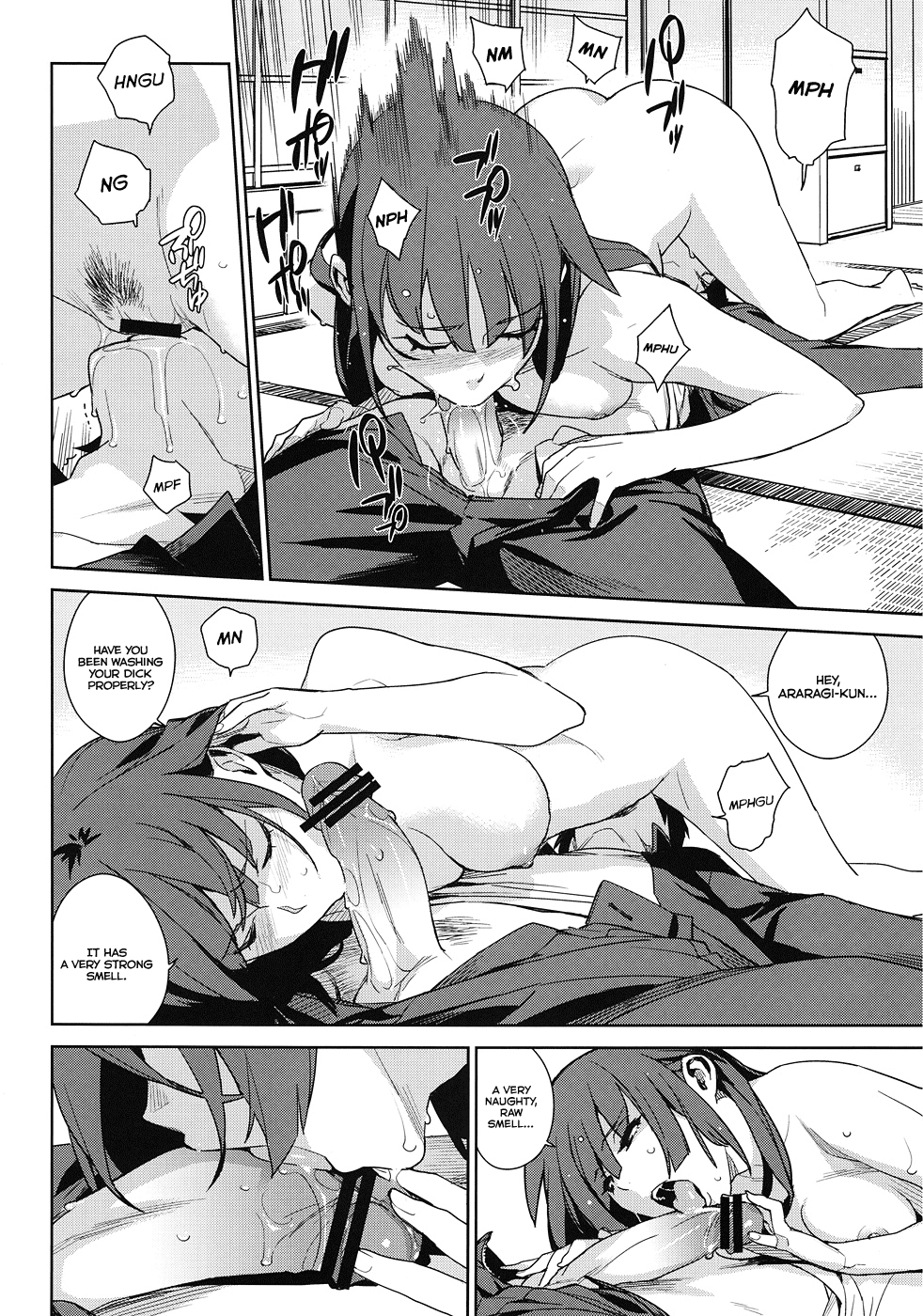 (C82) [enuma elish (ゆきみ)] ひたぎフロッグ (化物語) [英訳]