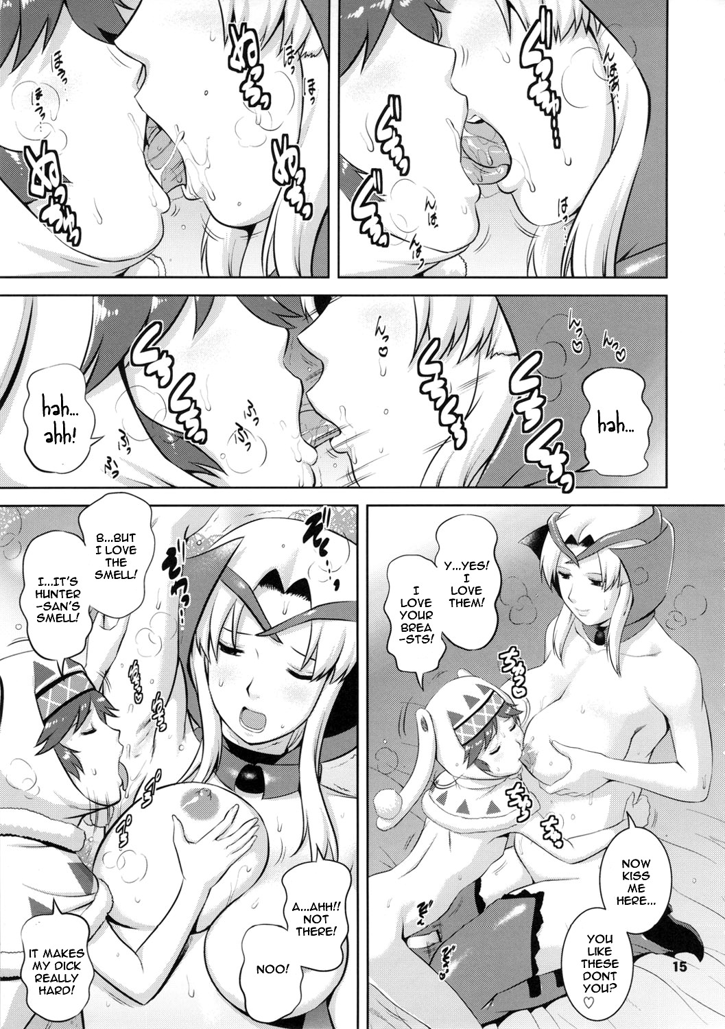 (COMIC1☆5) [彩画堂] マチュアードハンター (モンスターハンター) [英訳]