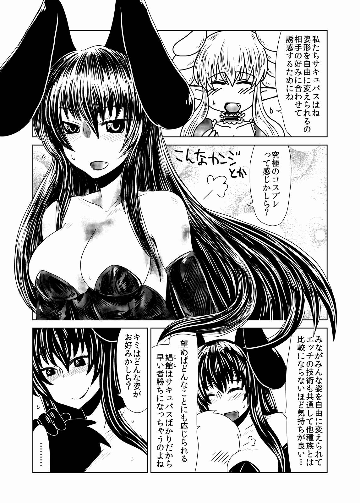 [Hroz] サキュバスの娼婦さんと。