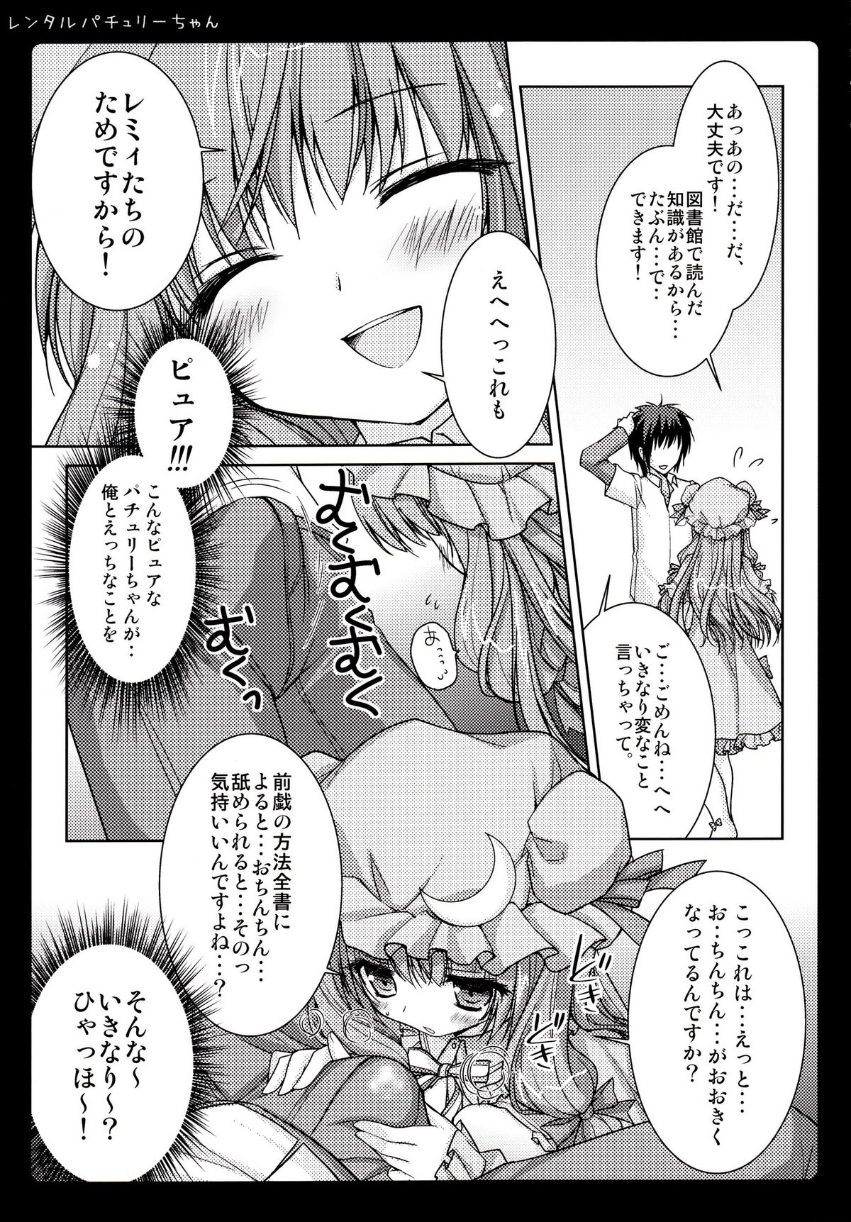 (例大祭8) [きのこのみ (konomi)] レンタルパチュリーちゃん (東方Project)