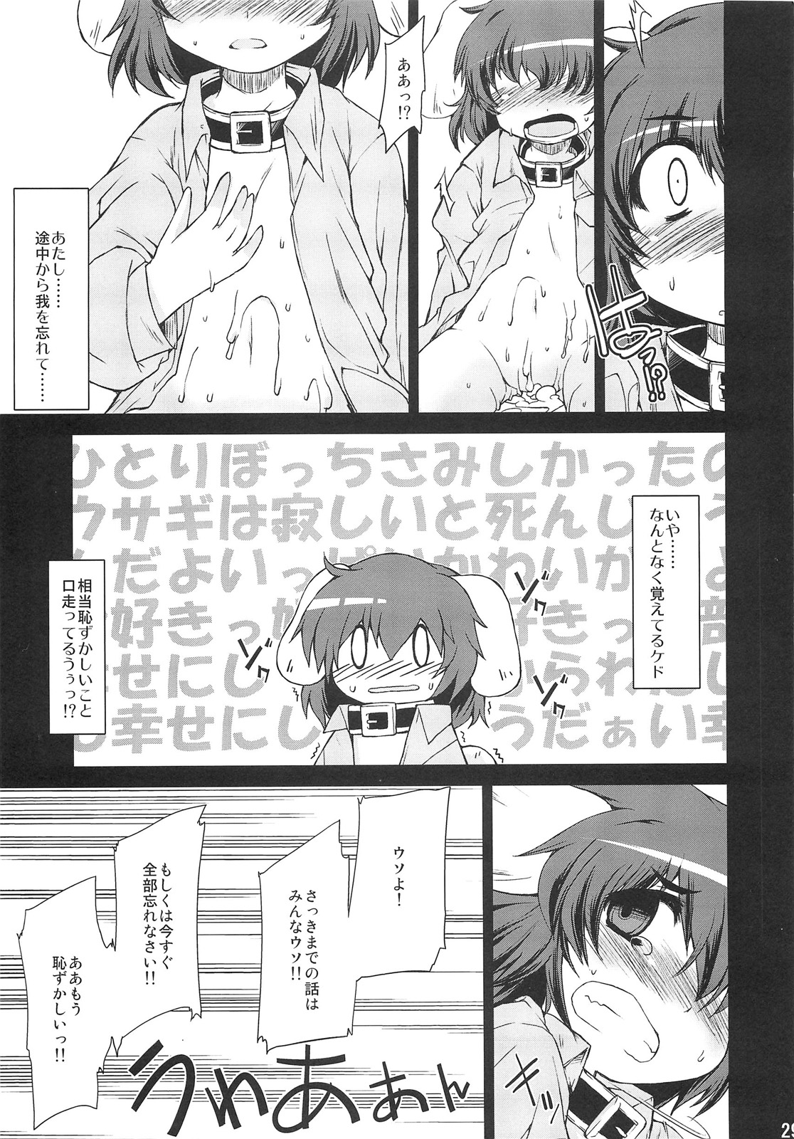 (C79) [IncluDe (ふぅりすと)] ○○さんちのしろうさぎ (東方Project)