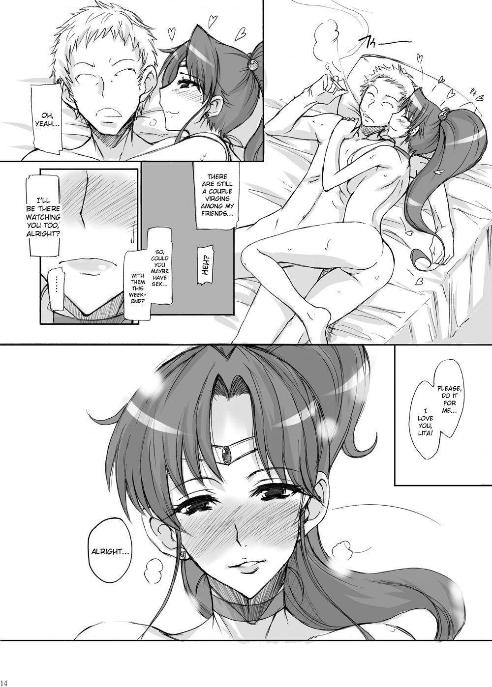 (C74) [真面目屋 (isao)] 月火水木金土日1 (美少女戦士セーラームーン) [英訳]