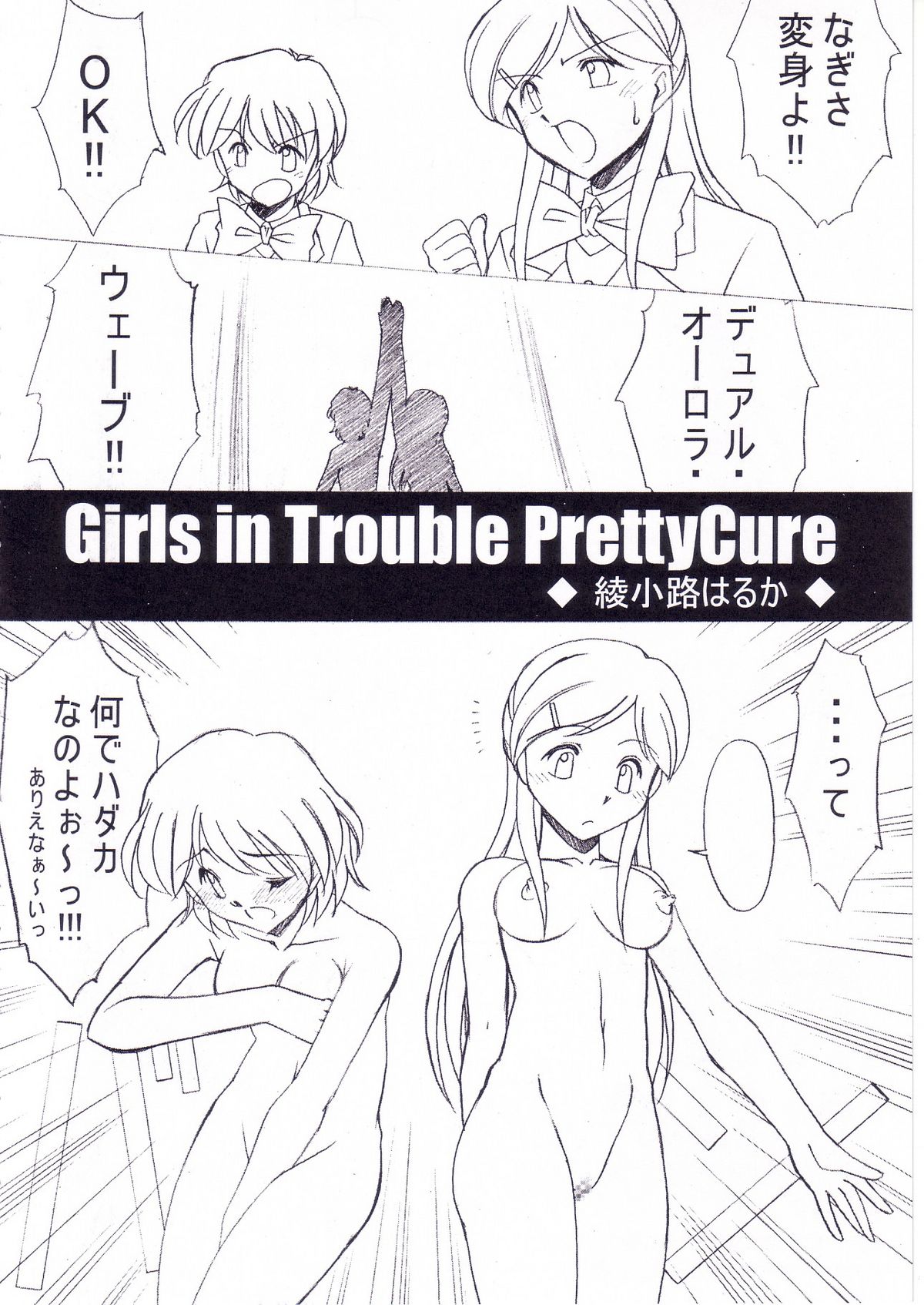 (C66) [スタジオリテイク (綾小路はるか, 小林正和, 滝本悟)] 2年桜組 ー出席番号 零番ー (ふたりはプリキュア)