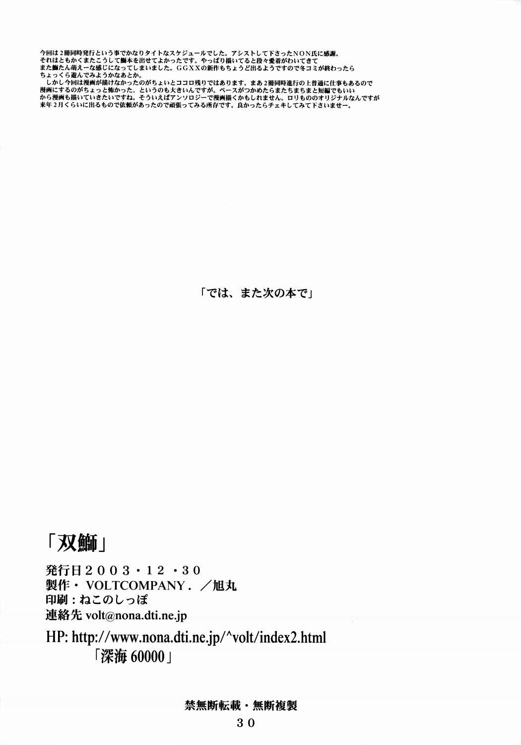 (C65) [VOLTCOMPANY (旭丸)] 双鰤 (ギルティギア)