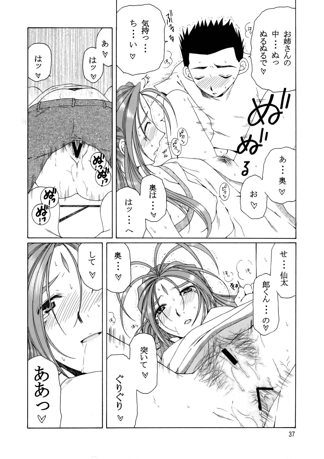(C68) [血祭屋本舗、彩画堂、メカニカルコード (朝凪葵、彩画堂、高橋こばと)] The sport of fortune (ああっ女神さまっ)