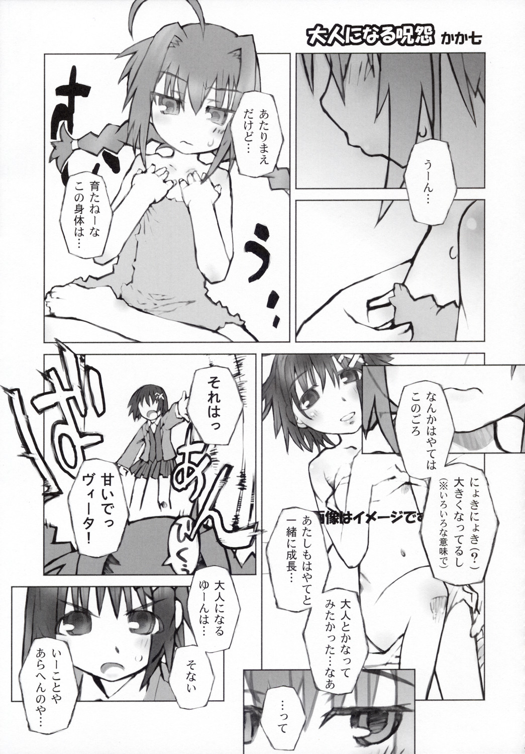 (リリカルマジカル 4) [東＊南＊東 (米)] ビターなヴィータのアイスクリーム (魔法少女リリカルなのは)