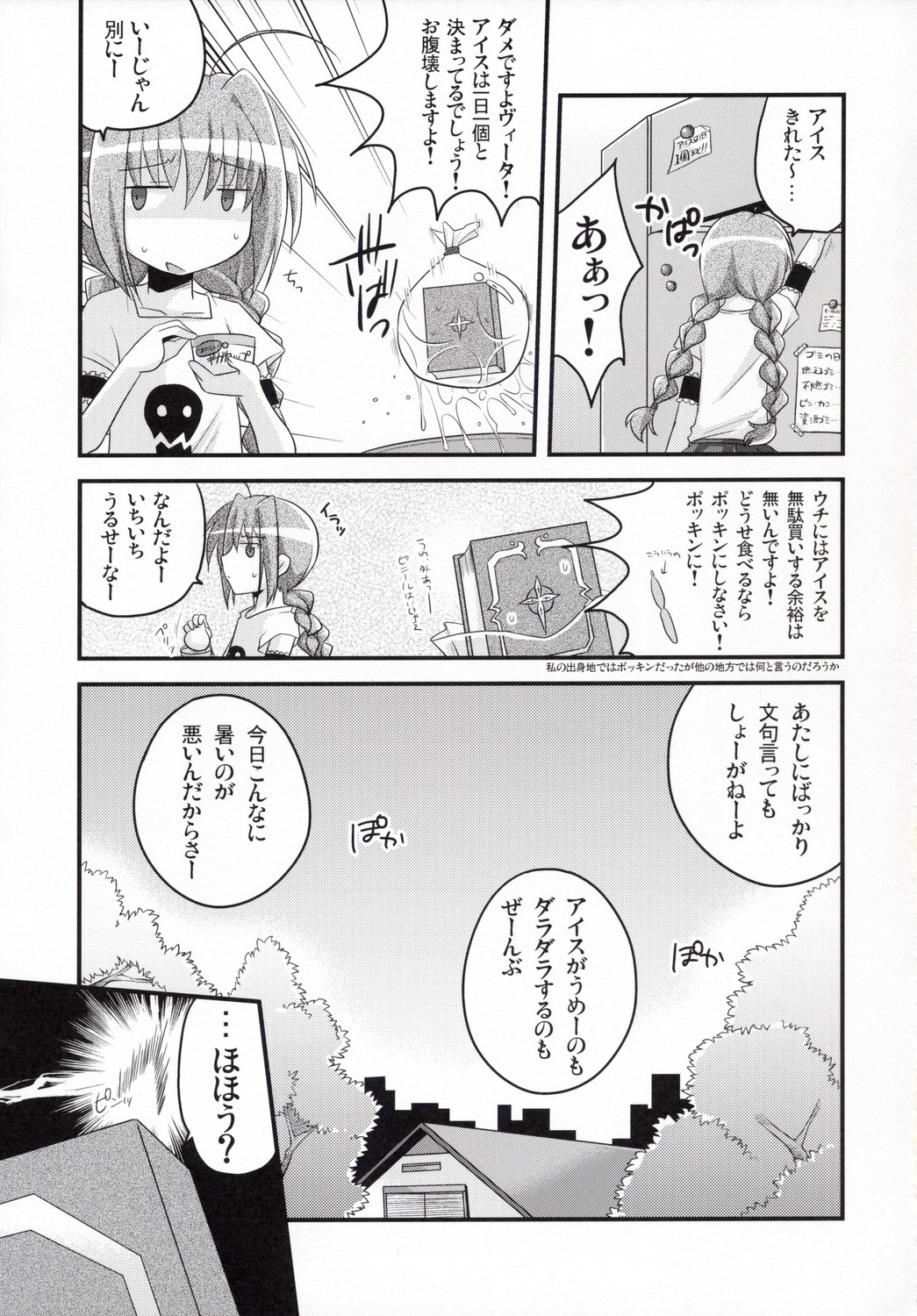 (リリカルマジカル 4) [東＊南＊東 (米)] ビターなヴィータのアイスクリーム (魔法少女リリカルなのは)