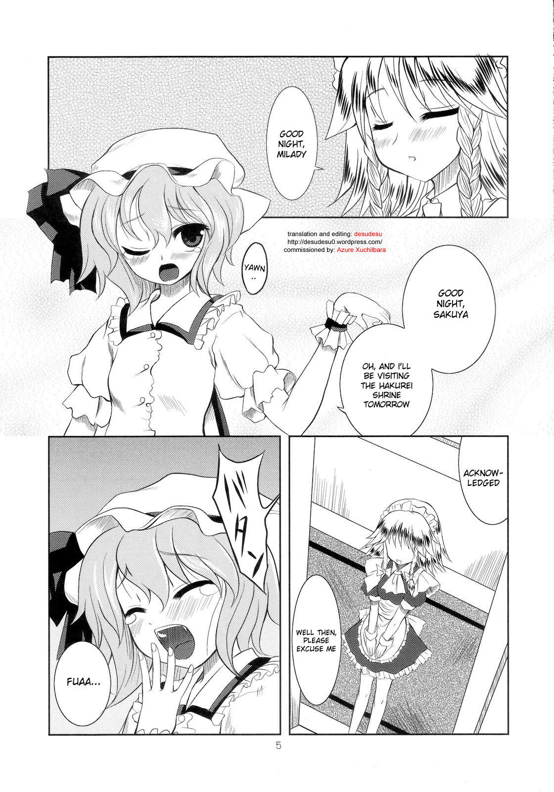 (C70) [メモリア (ティルム)] Scarlet×Scarlet (東方Project) [英訳]