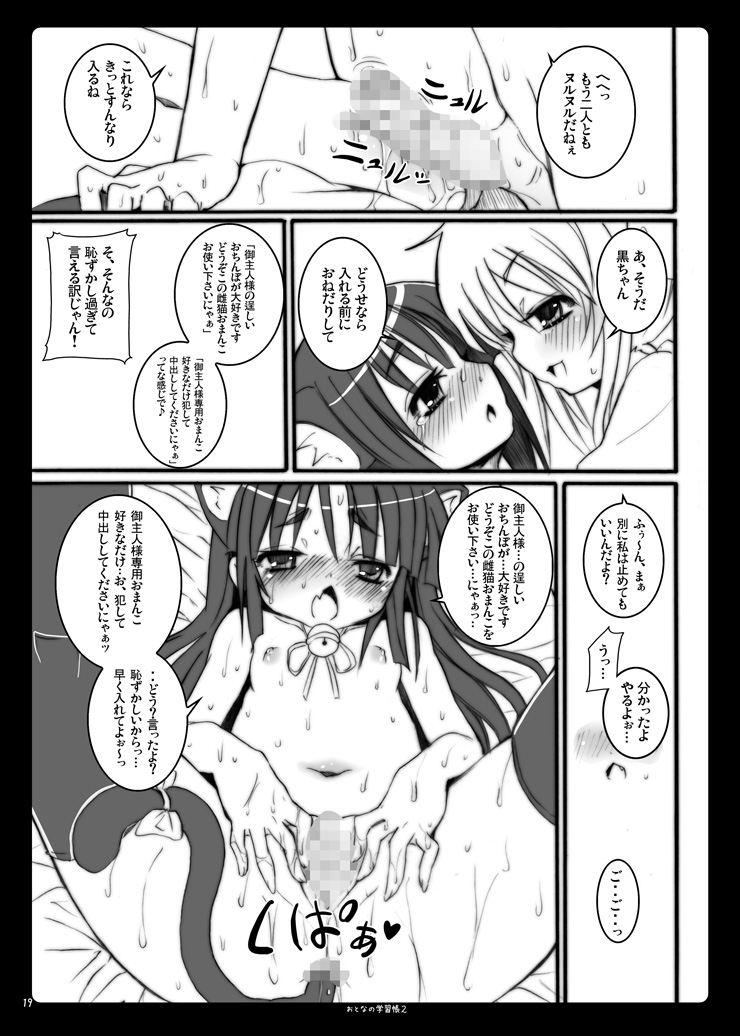 (サンクリ38) [のうないカノジョ (キシリトヲル)] おとなの学習帳2 (こどものじかん)
