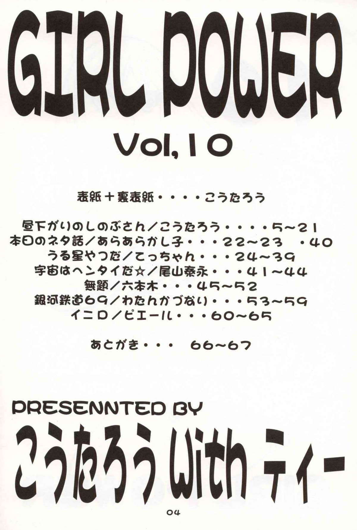 (C62) [こうたろうWithティー (よろず)] GIRL POWER Vol.10 (よろず)