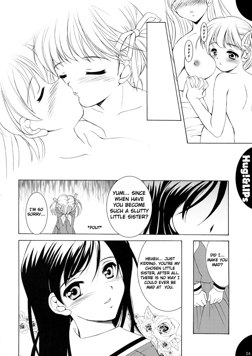 (C65) [みずも倶楽部 (水城たくや)] Hug!&LIPs (マリア様がみてる) [英語]