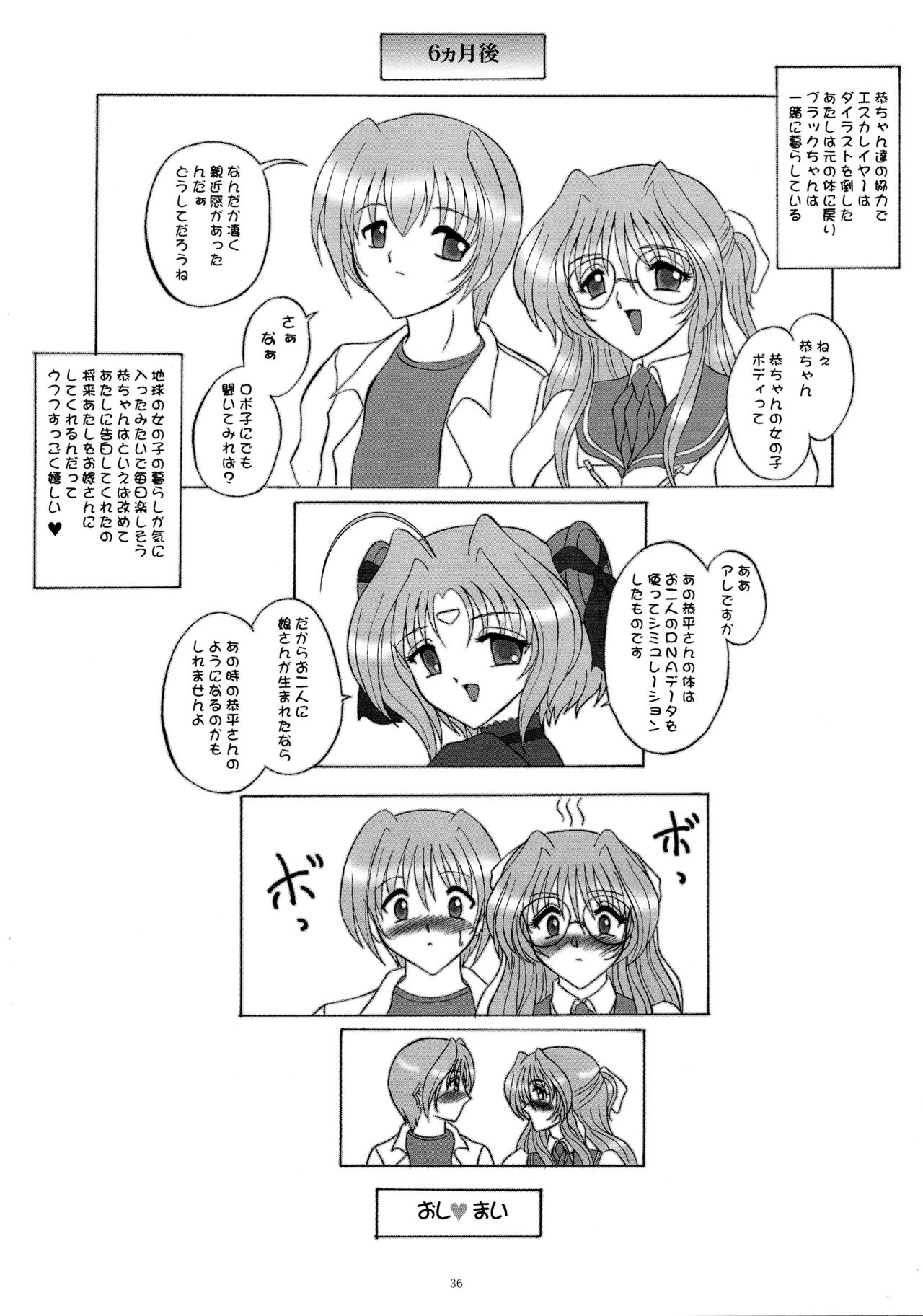 [ヨモスエ同好会 (げしょ一郎)] dokidoki Angel (超昂天使エスカレイヤー)
