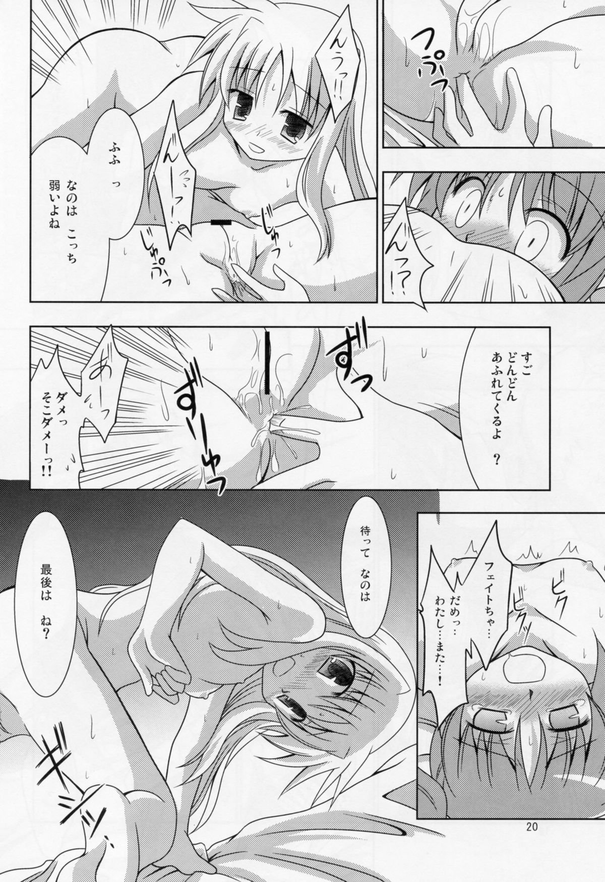 (C77) [サガマニ。 (佐上犬丸)] 夜が明けるまで (魔法少女リリカルなのは)