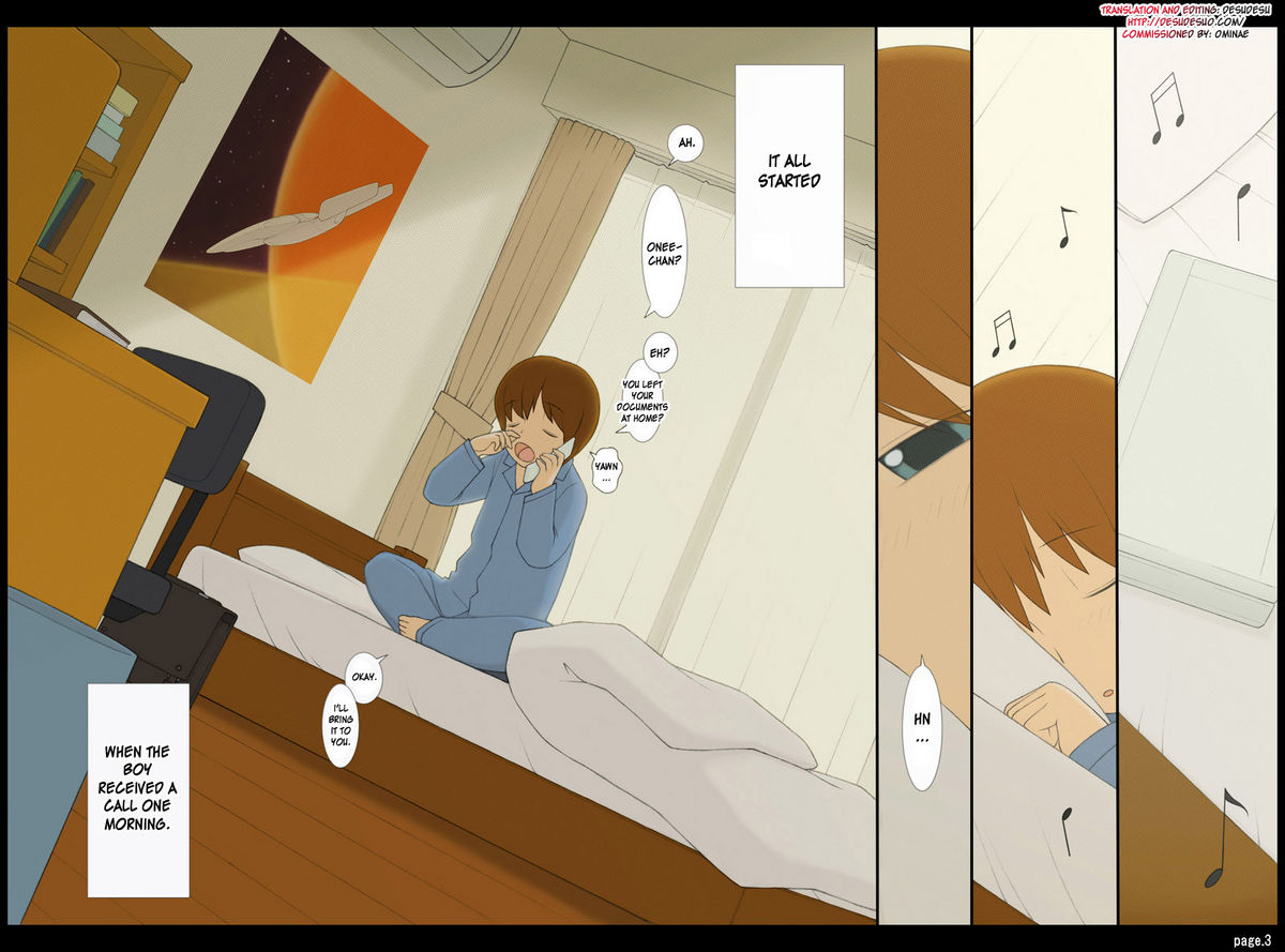 [ぽんふぁーず] ぽんふぁーずvol.3「年上のおねえさん」編(前編) [英訳]